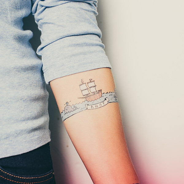 Tattly: le tatouage éphémère fun et stylé